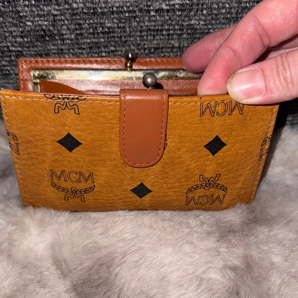 MCM Tan Leather Wallet - Picture 2 of 12